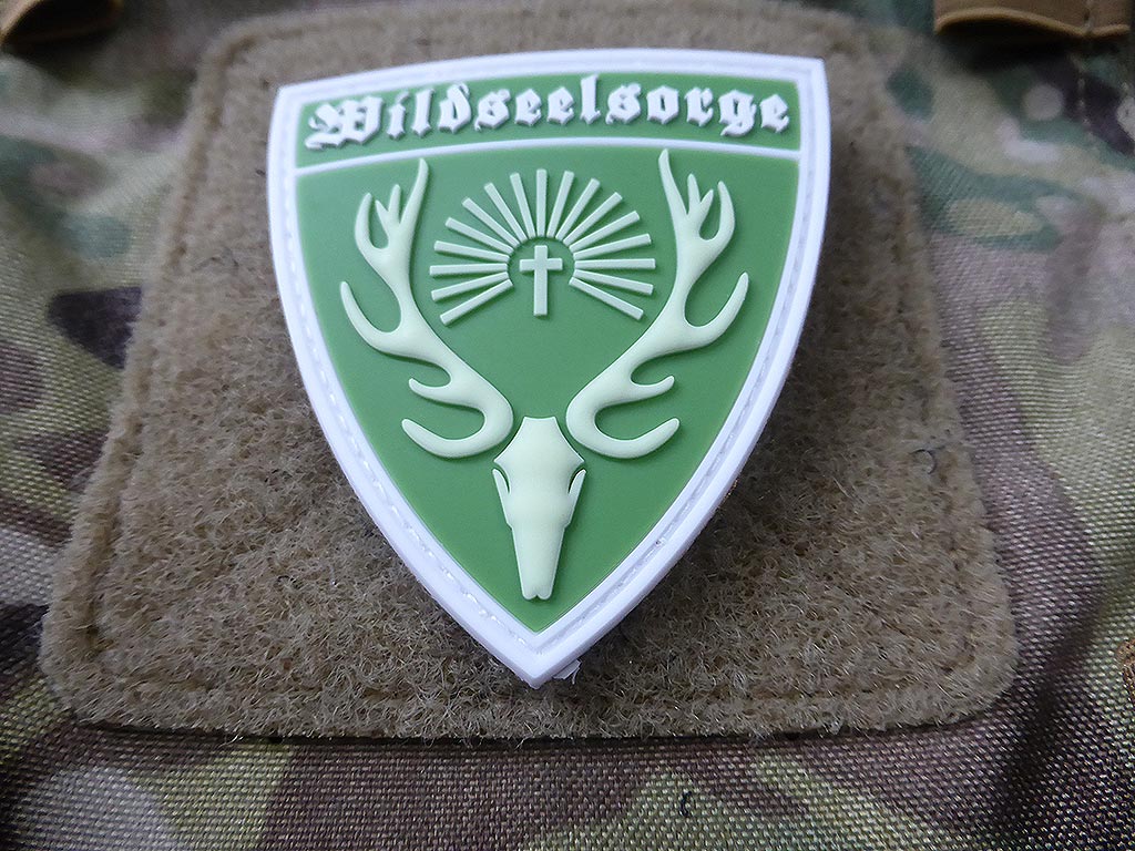 Wildseelsorge Patch, gid / 3D Rubber Patch