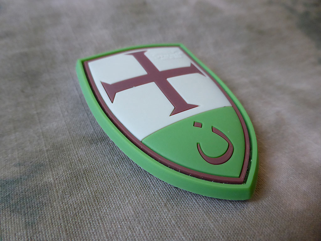 Crusader Shield Patch, multicam / 3D Rubber Patch