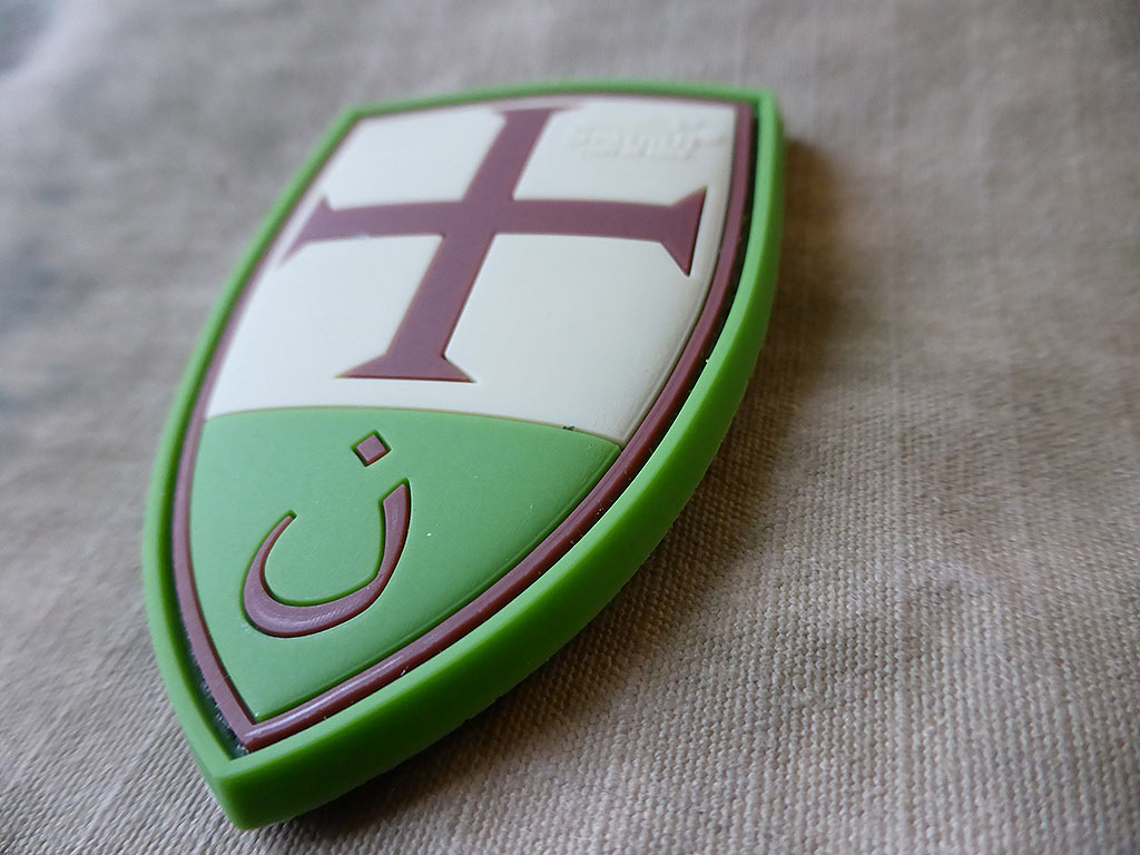 Crusader Shield Patch, multicam / 3D Rubber Patch