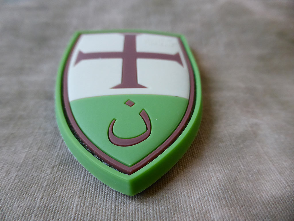 Crusader Shield Patch, multicam / 3D Rubber Patch