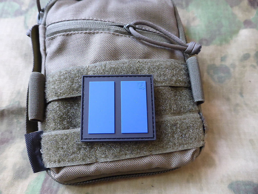 Abteilungsführer Patch, ReflexBlue, 3D Rubber Patch - Patch Snatched