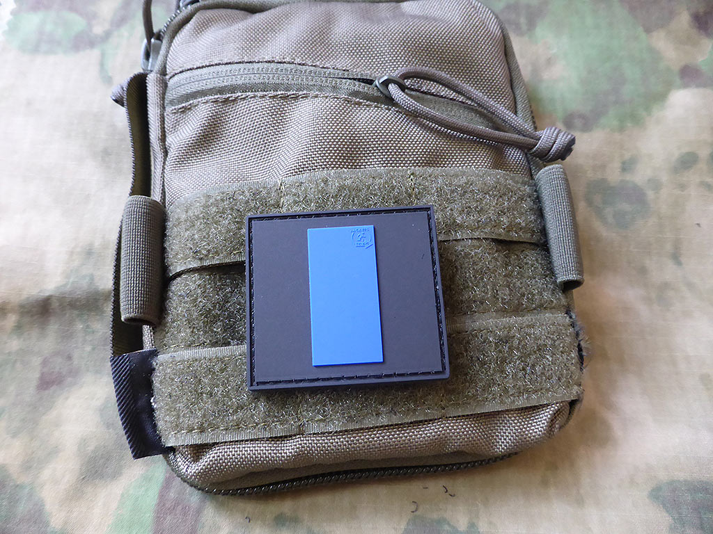 Hundertschaftsführer Patch, ReflexBlue, 3D Rubber Patch - Patch Snatched