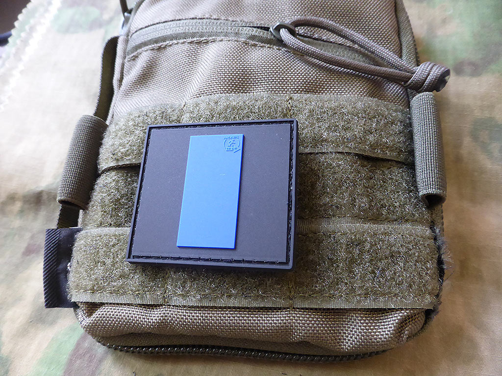 Hundertschaftsführer Patch, ReflexBlue, 3D Rubber Patch - Patch Snatched