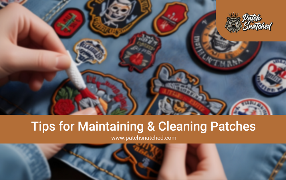 How Tips Patch Tips for Maintaining and Cleaning Patches|Blogs|Patchsnatched