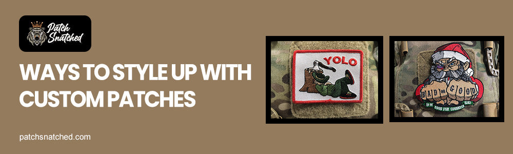 Ways To Style Up With Custom Patches