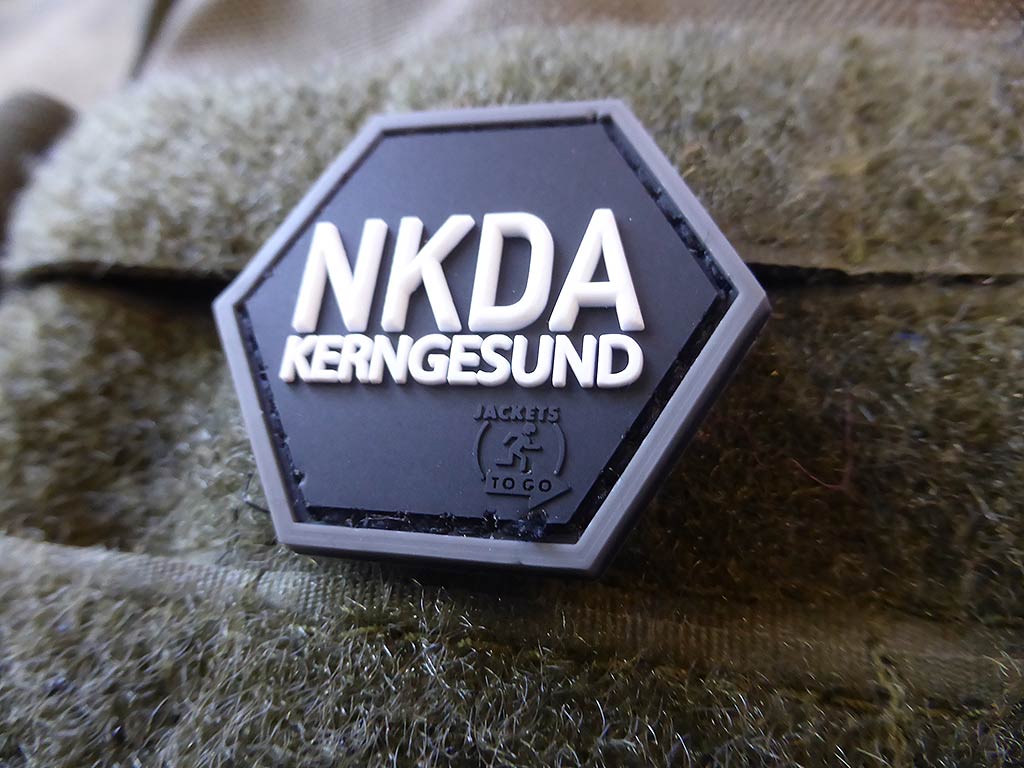 NKDA KERNGESUND Hexagon Patch / 3D Rubber Patch