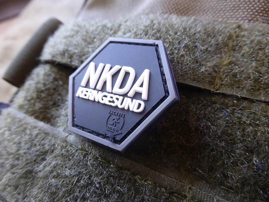 NKDA KERNGESUND Hexagon Patch / 3D Rubber Patch