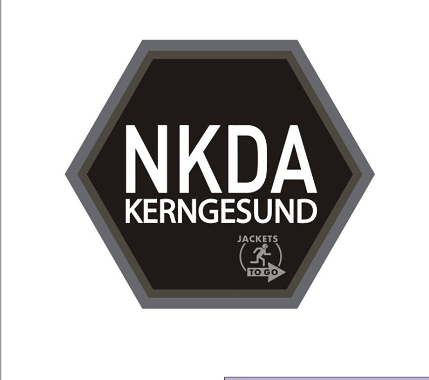 NKDA KERNGESUND Hexagon Patch / 3D Rubber Patch