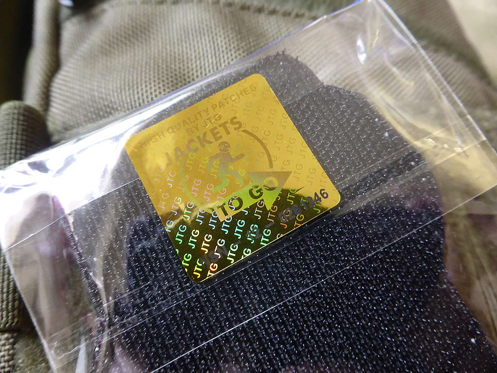 Odins RAVEN Patch, grau / 3D Rubber Patch