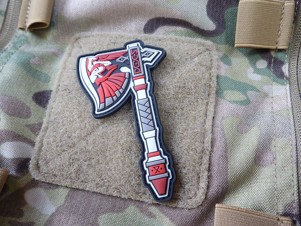 Patch ODINS AX, couleur / Patch en caoutchouc 3D