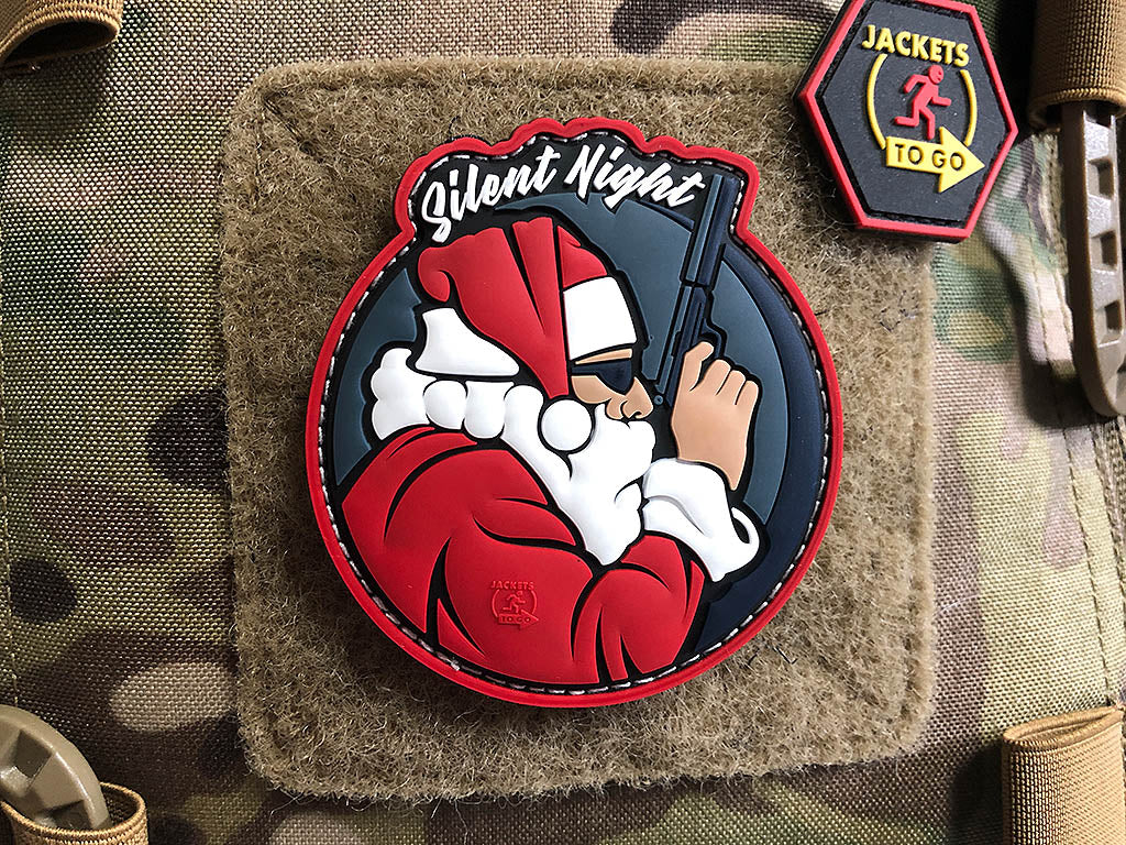 SILENT NIGHT OPERATOR Patch, Special Edition / 3D Rubber Patch - Patch Snatched