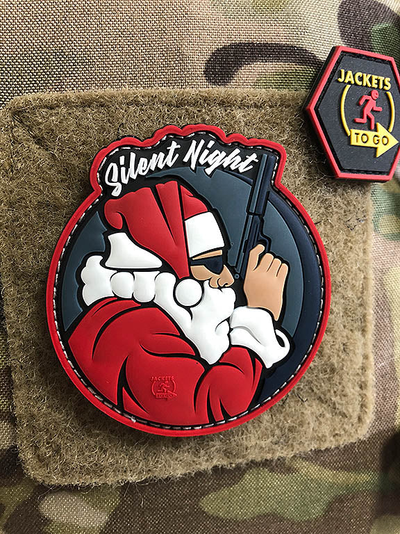 SILENT NIGHT OPERATOR Patch, Sonderausgabe / 3D Rubber Patch