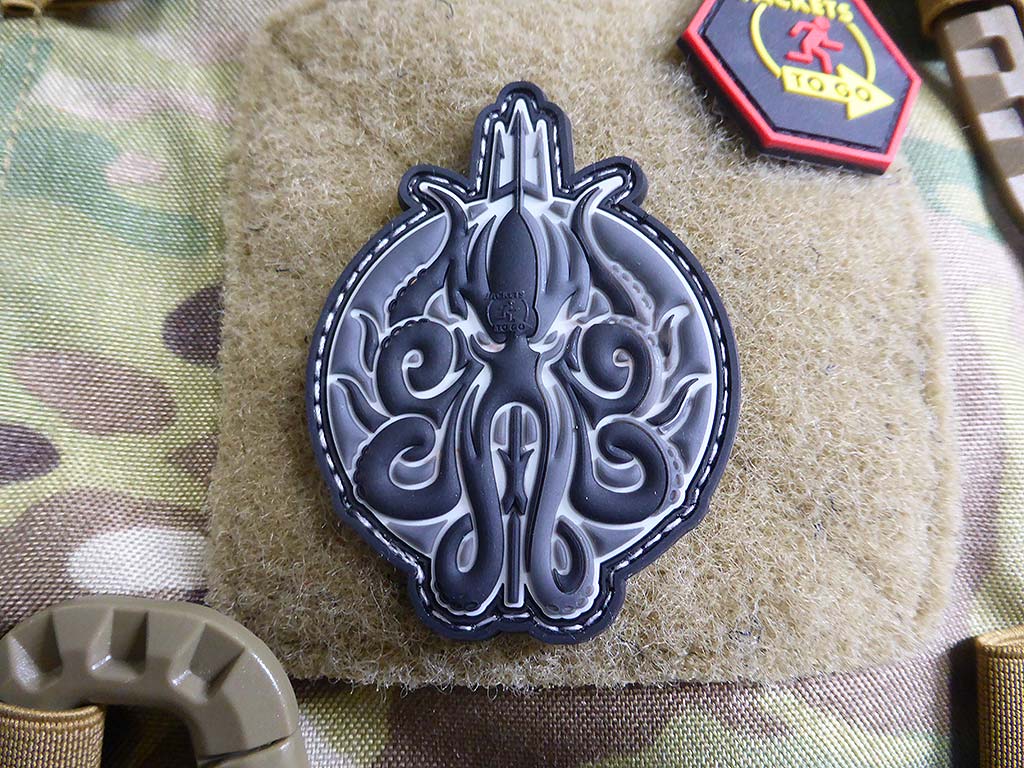 Release The KRAKEN Patch, blackops / 3D Rubber Patch - Patch Snatched