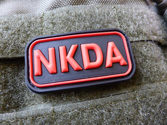 NKDA – Keine bekannten Arzneimittelallergien – Patch, Blackmedic / 3D Rubber Patch 