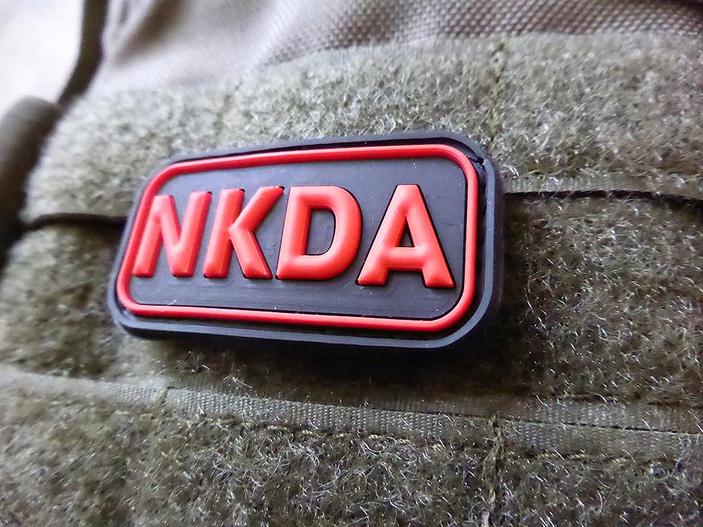 NKDA - No Known Drug Allergies - Patch, Blackmedic / 3D Rubber Patch