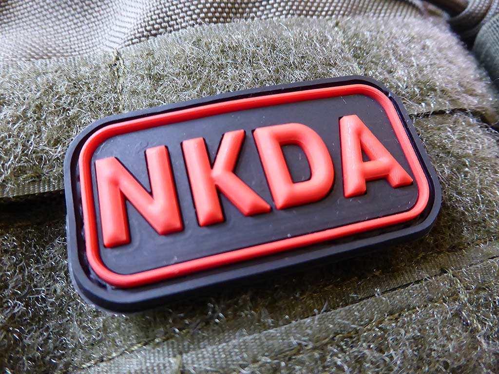 NKDA - No Known Drug Allergies - Patch, Blackmedic / 3D Rubber Patch - Patch Snatched