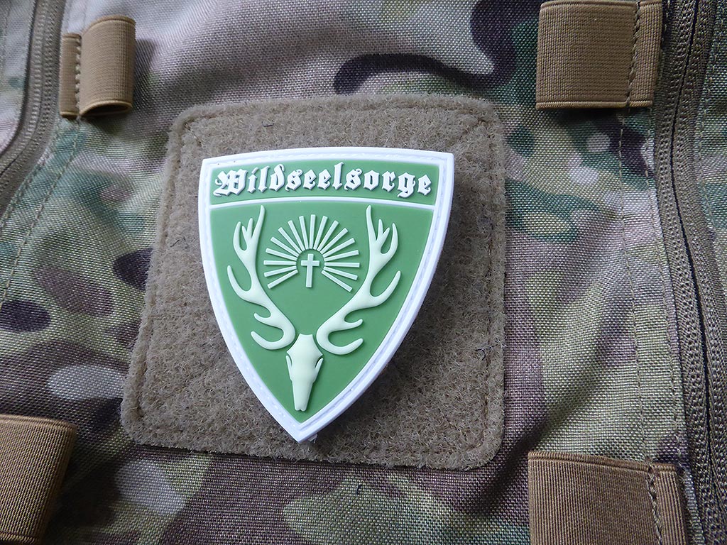 Wildseelsorge Patch, gid  / 3D Rubber Patch - Patch Snatched