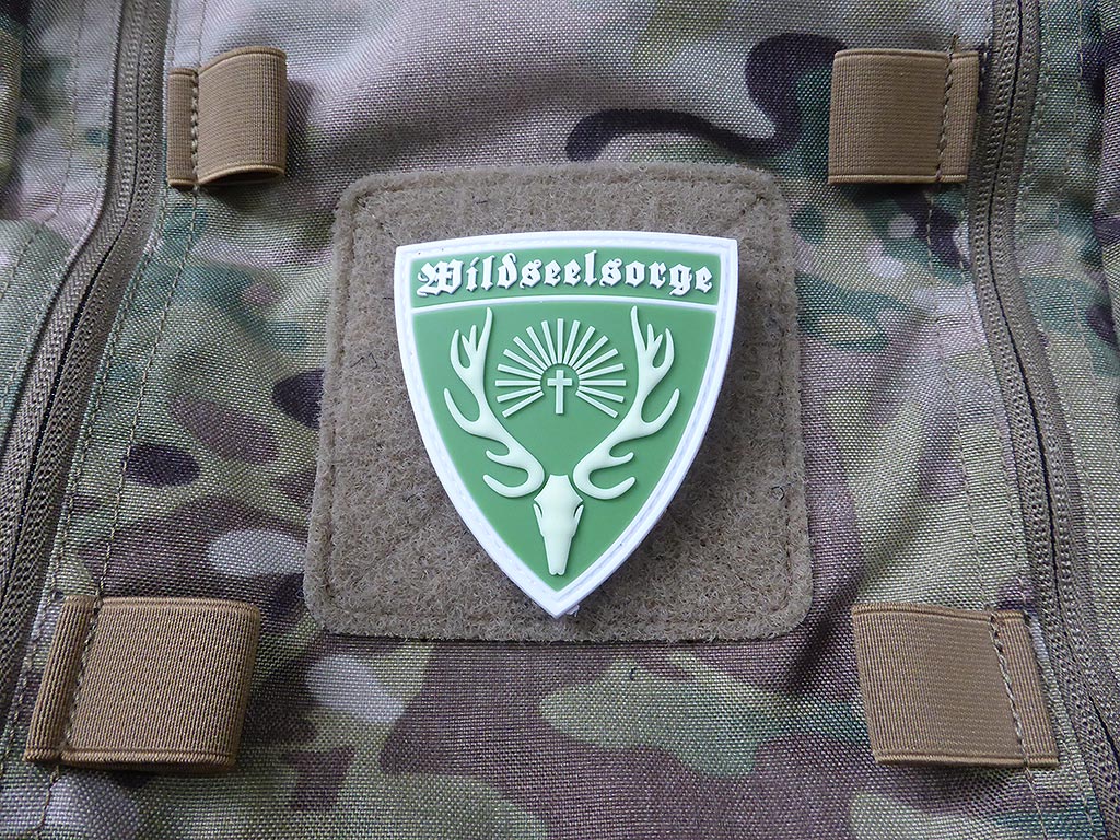 Wildseelsorge Patch, gid  / 3D Rubber Patch - Patch Snatched