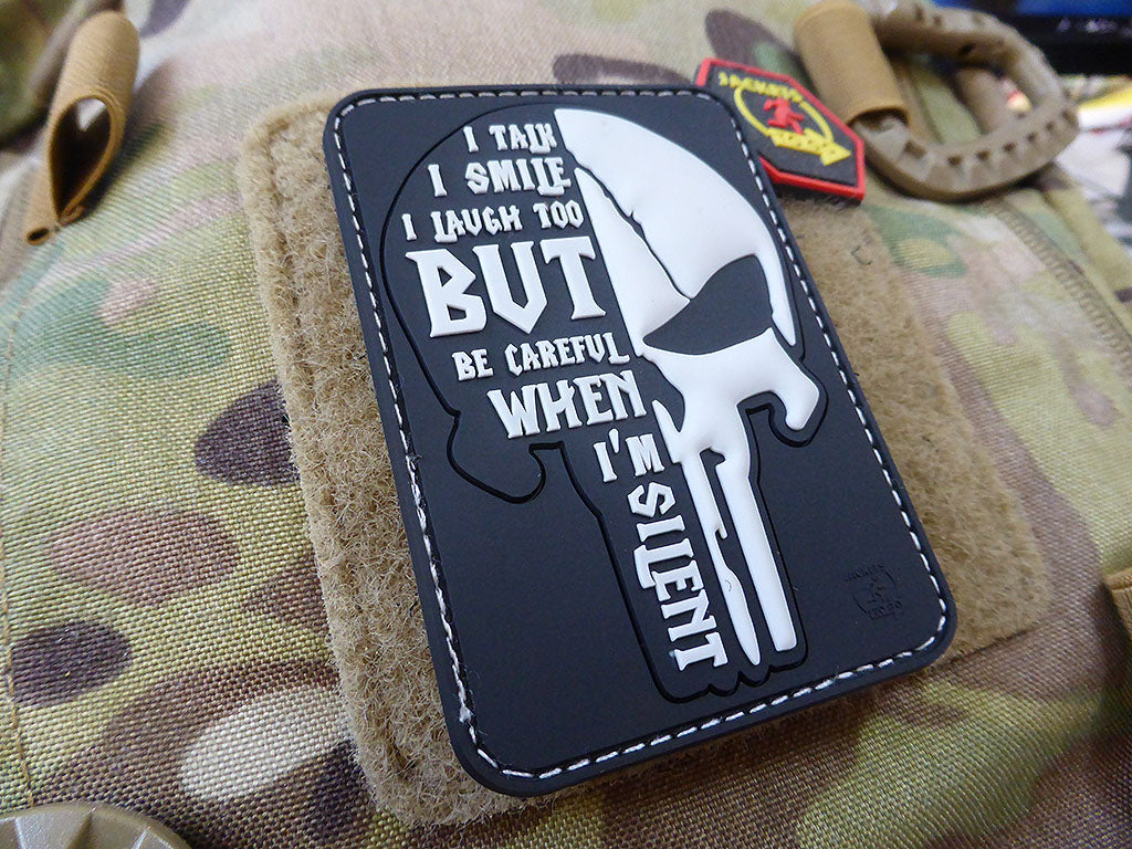 SILENT PUNISHER Patch, swat / 3D Rubber Patch