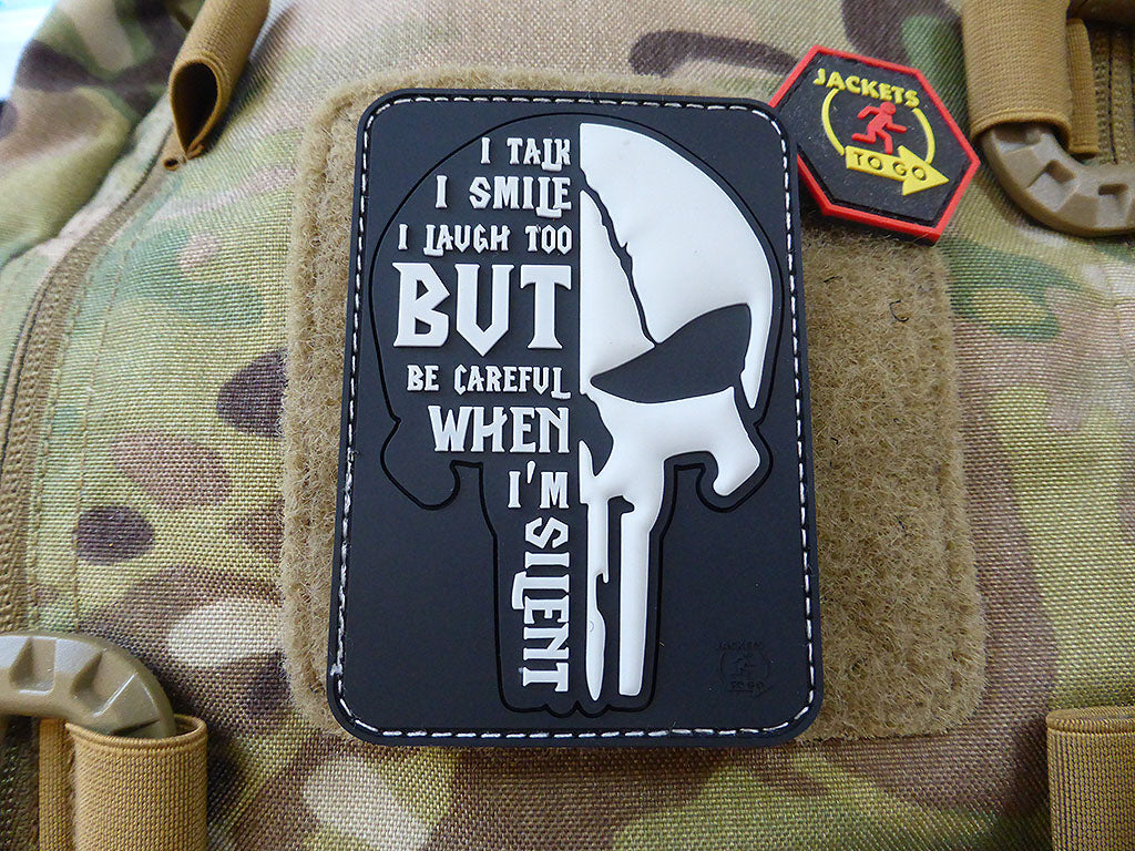 SILENT PUNISHER Patch, swat / 3D Rubber Patch - Patch Snatched