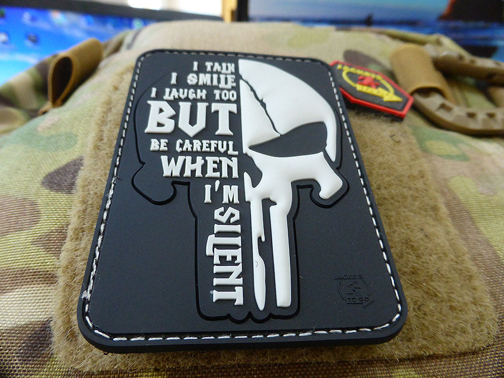 SILENT PUNISHER Patch, swat / 3D Rubber Patch