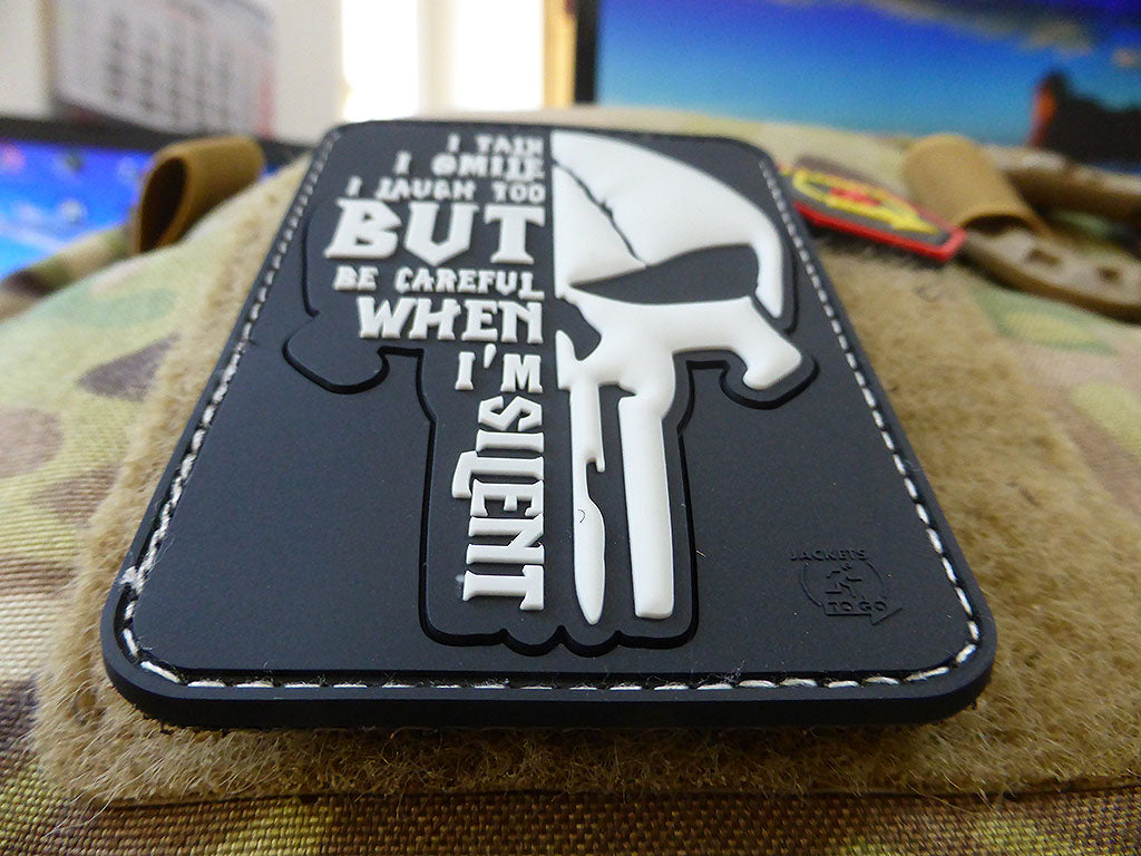 SILENT PUNISHER Patch, swat / 3D Rubber Patch