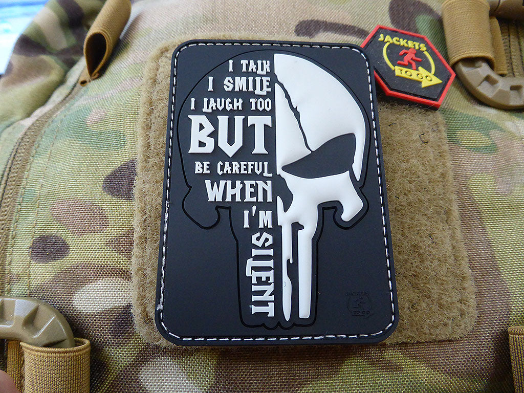 SILENT PUNISHER Patch, swat / 3D Rubber Patch