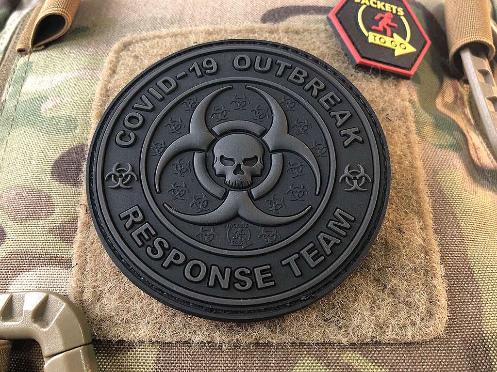 COVID 19 OUTBREAK RESPONSE TEAM Patch, blackops / 3D Rubber Patch