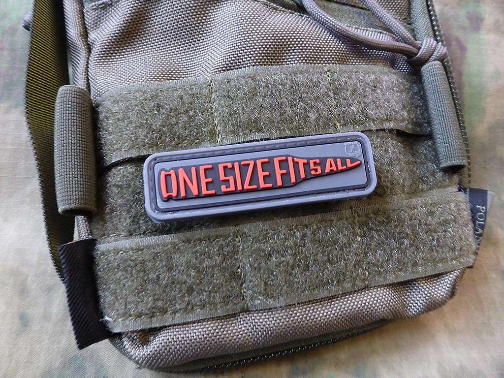 7,62 One Size Fits All Patch, 3D Rubber Patch