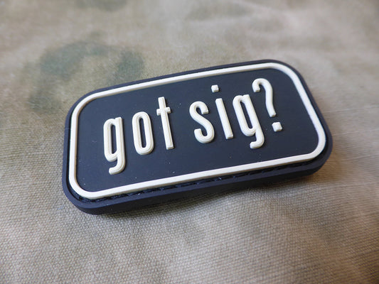 got sig Patch / 3D Rubber patch