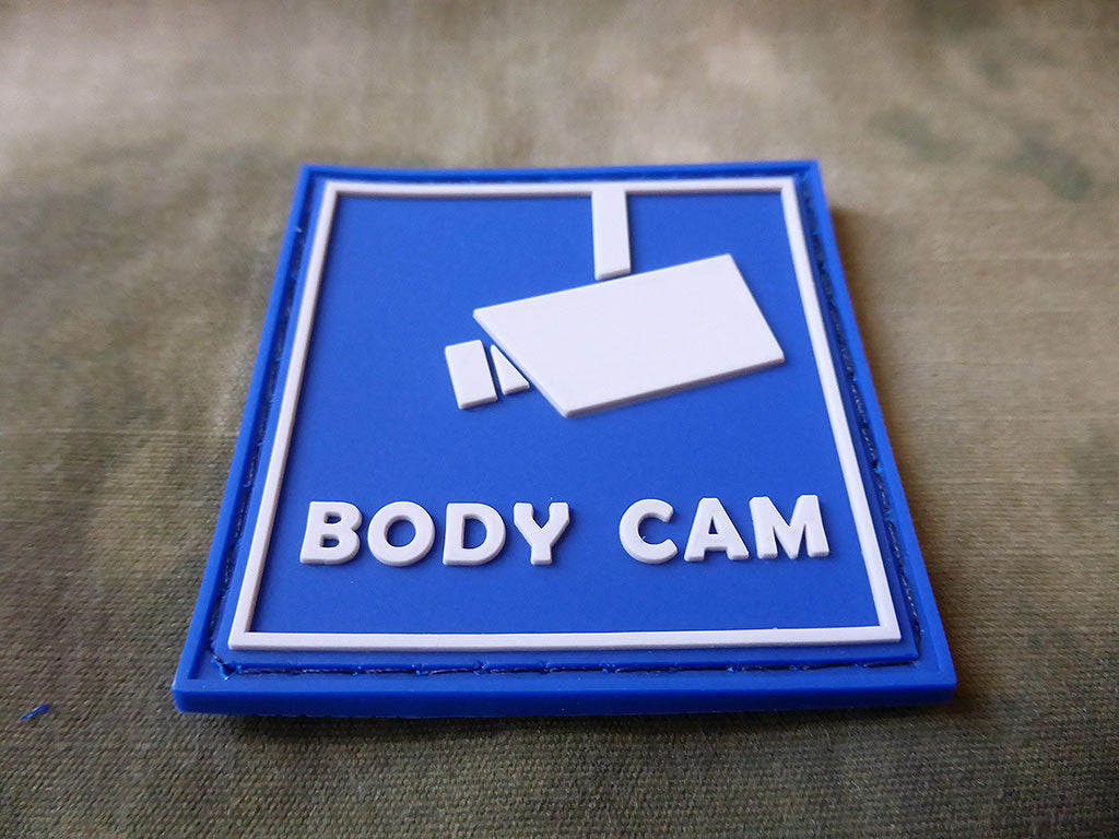 Body Cam Patch, fullcolor / 3D Rubber Patch