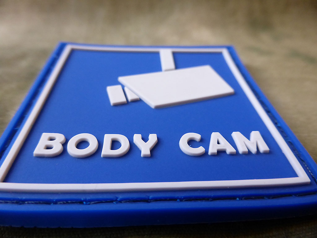 Body Cam Patch, fullcolor / 3D Rubber Patch