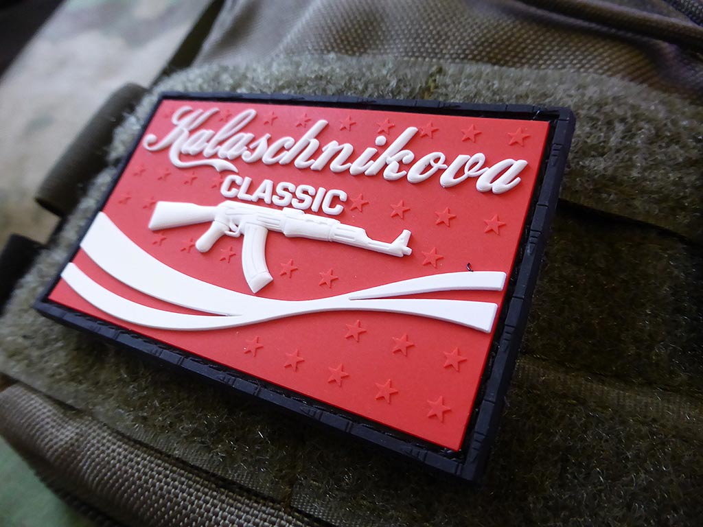 RED CLASSIC Patch  / 3D Rubber Patch