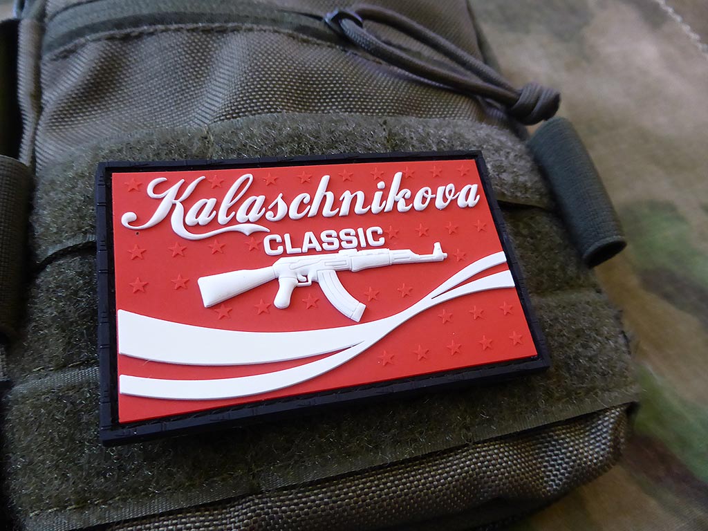 RED CLASSIC Patch  / 3D Rubber Patch - Patch Snatched