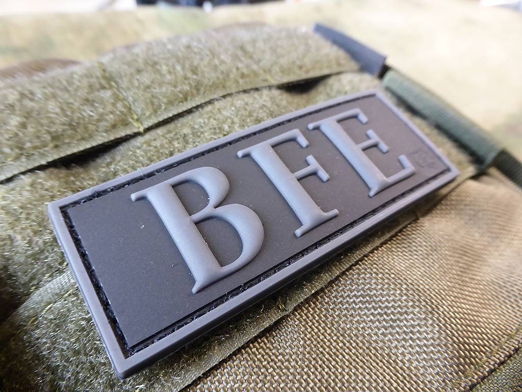 Funktionsabzeichen BFE / Beweis und Festnahme Einheit Patch, blackops / 3D Rubber patch