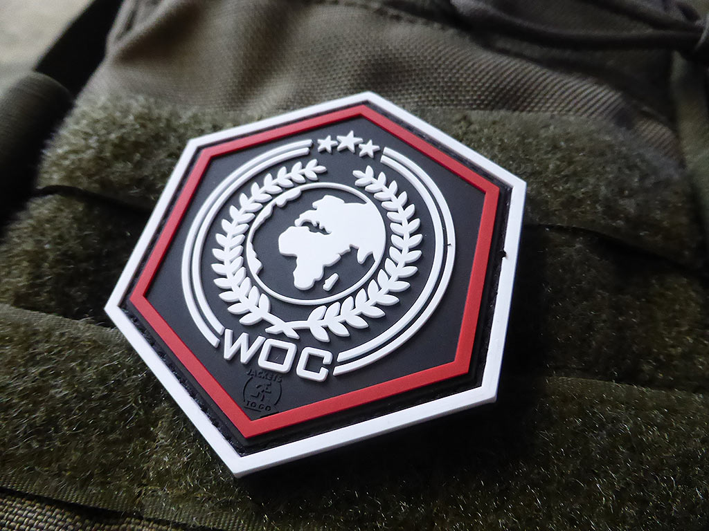 WOC CORP Military Fraction Patch / 3D Rubber Patch