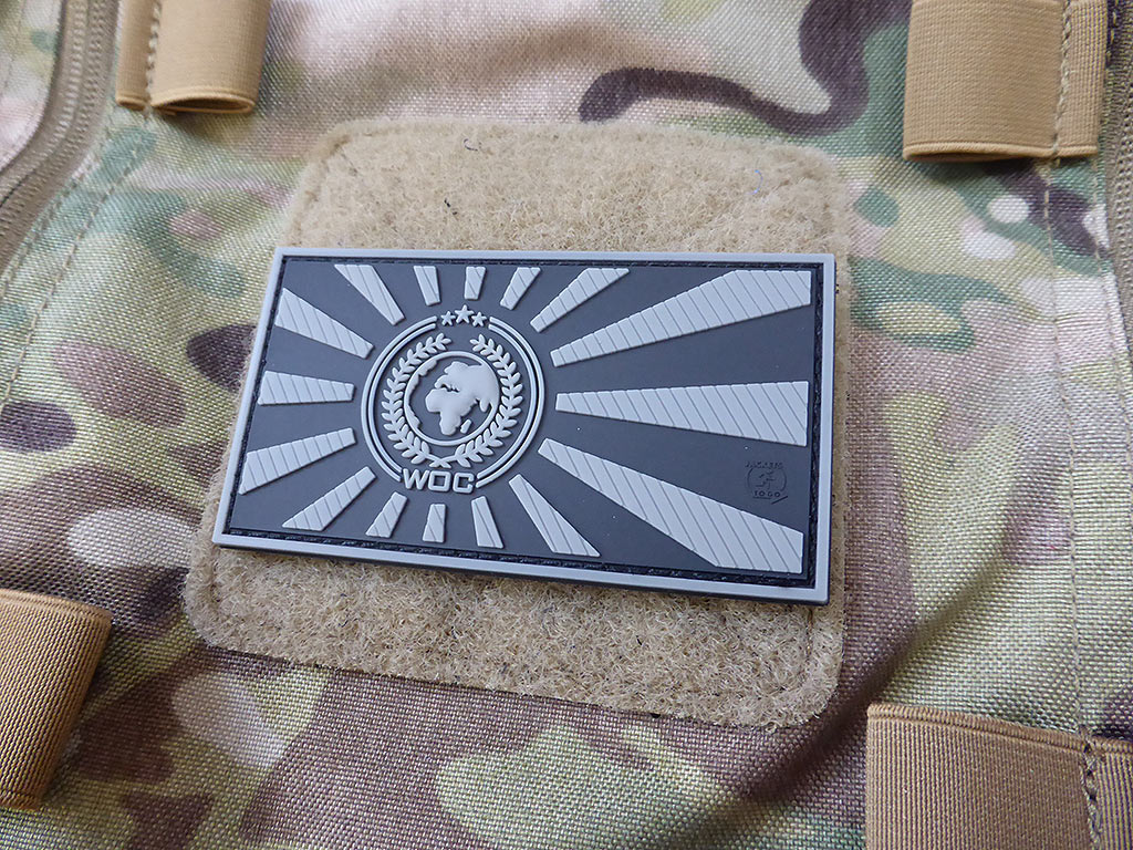 World Of Conflict Rising Sun Patch, steingrauolive / 3D Rubber Patch
