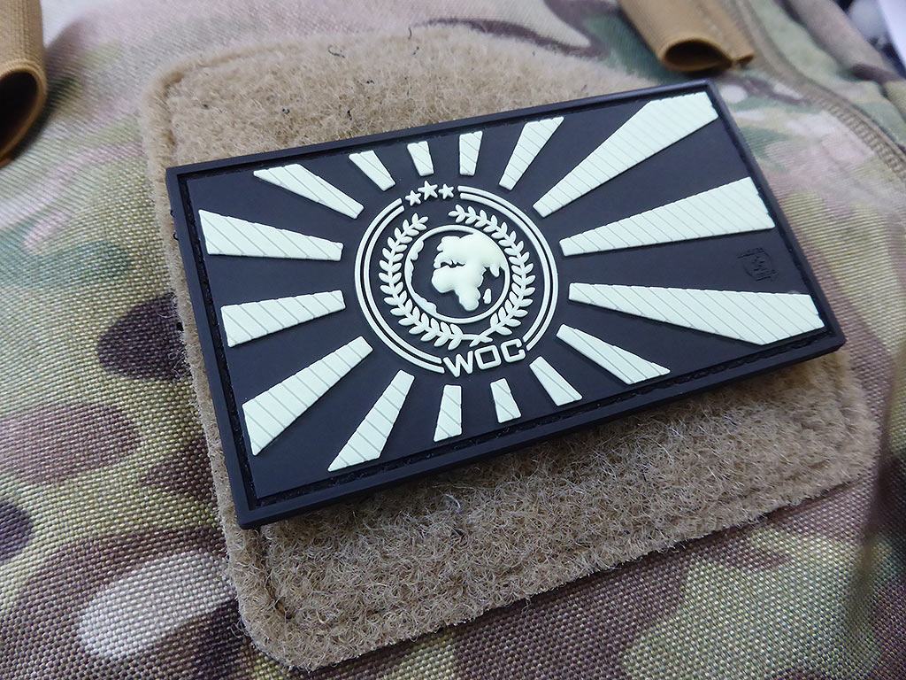 World Of Conflict Rising Sun Patch, gid / 3D Rubber Patch
