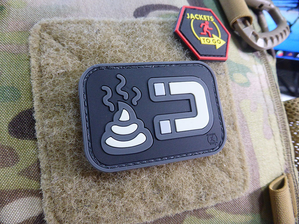 ShitMagnet Patch, swat / 3D Rubber patch