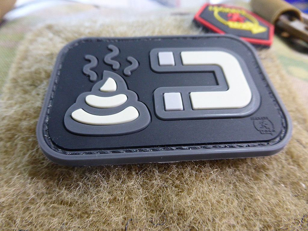 ShitMagnet Patch, swat / 3D Rubber patch