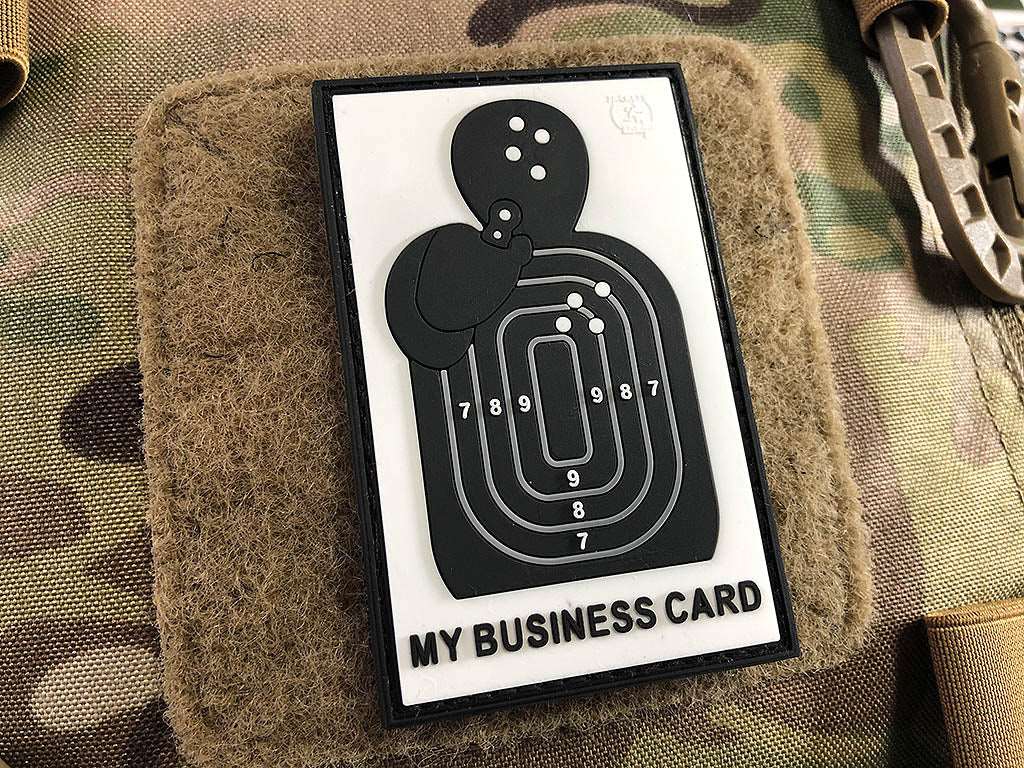 Business Card Patch, Fullcolor / 3D Rubber Patch