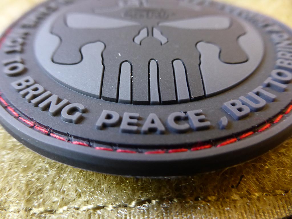 THE INFIDEL PUNISHER Patch, blackops / 3D Rubber Patch - Patch Snatched