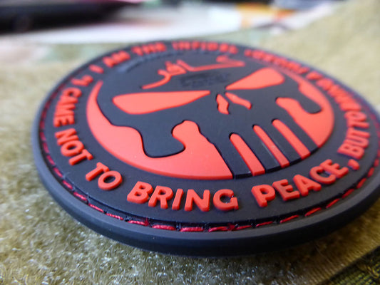 THE INFIDEL PUNISHER Patch, blackmedic / 3D Rubber Patch