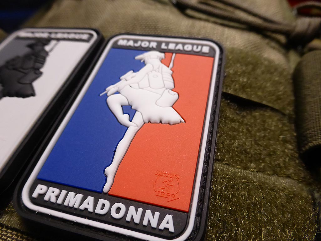 MAJOR LEAGUE PRIMADONNA Patch, fullcolor / 3D Rubber Patch