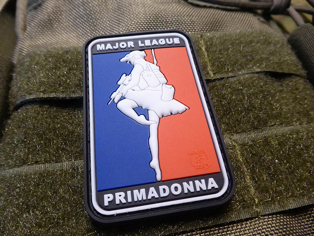 MAJOR LEAGUE PRIMADONNA Patch, fullcolor / 3D Rubber Patch