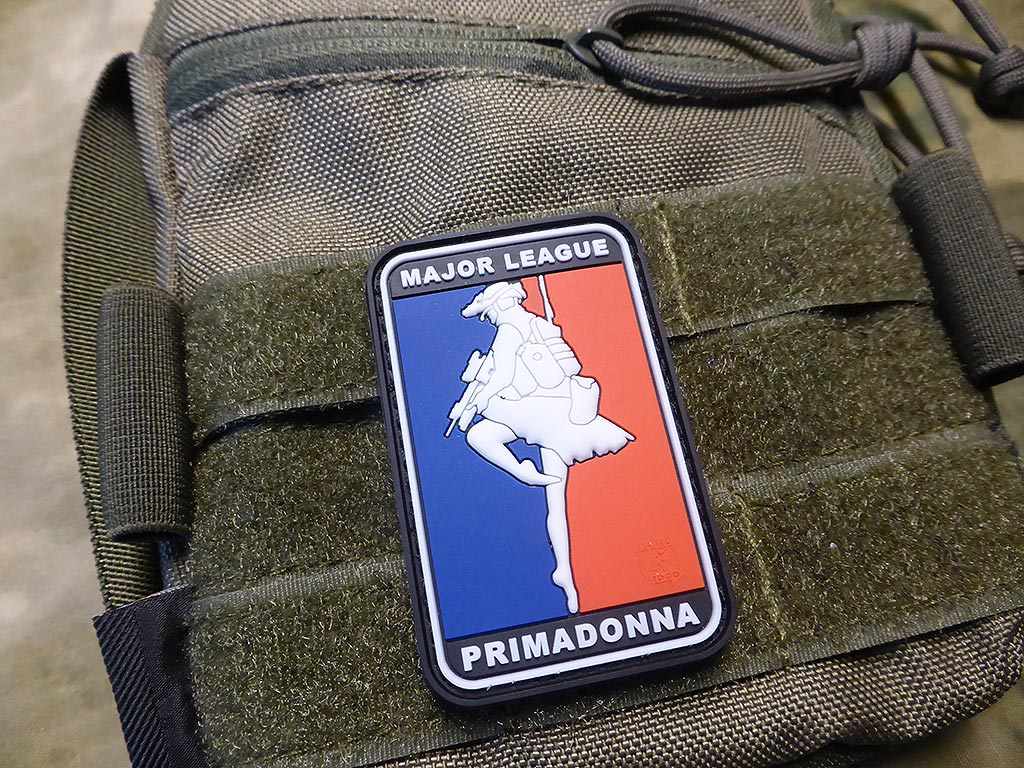 MAJOR LEAGUE PRIMADONNA Patch, fullcolor / 3D Rubber Patch