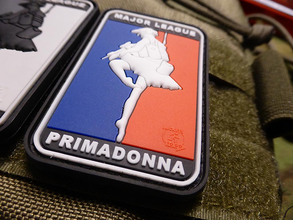 MAJOR LEAGUE PRIMADONNA Patch, fullcolor / 3D Rubber Patch