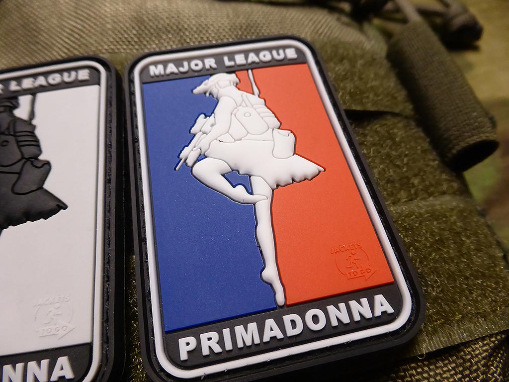 MAJOR LEAGUE PRIMADONNA Patch, fullcolor / 3D Rubber Patch