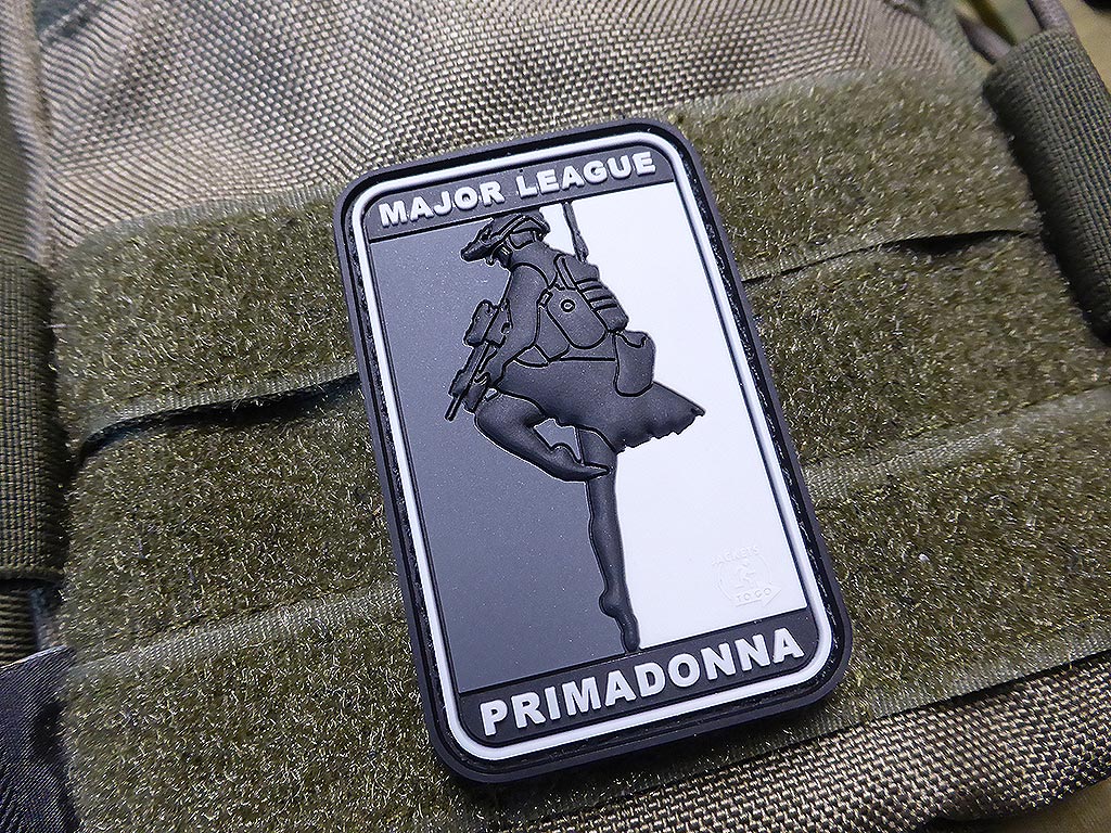 MAJOR LEAGUE PRIMADONNA Patch, swat / 3D Rubber Patch