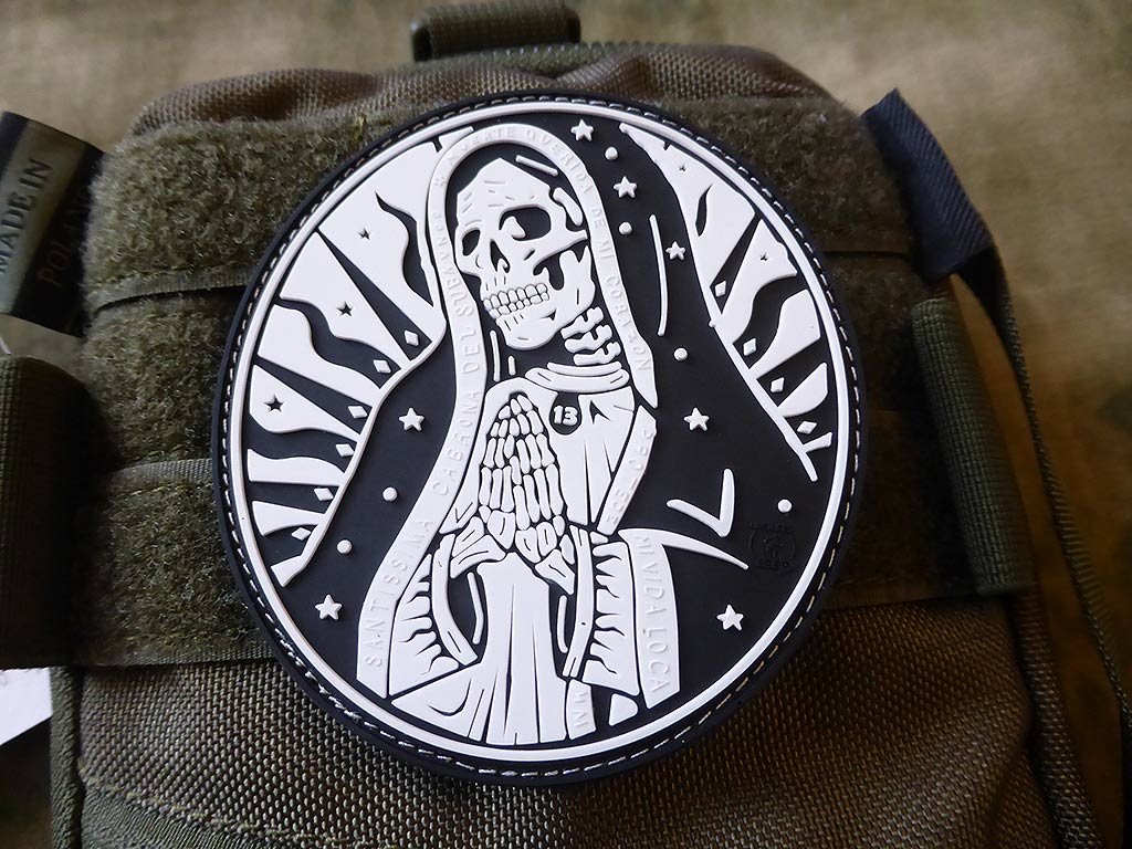 Santa Muerte Patch, swat / 3D Rubber Patch